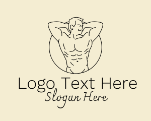 Masculine Male Body  Logo