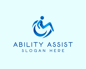 Wheelchair Disability Clinic logo design