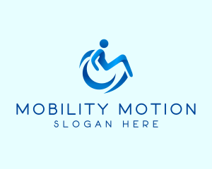 Wheelchair Disability Clinic logo design