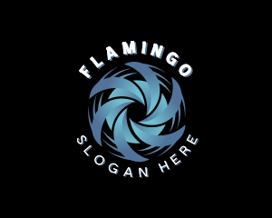 Fan Hvac Ventilation Logo