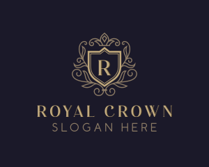 Ornament Royal Wreath logo design