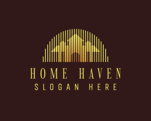 Elegant Residential Home  logo design