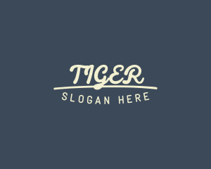 Retro Clothing Business Logo