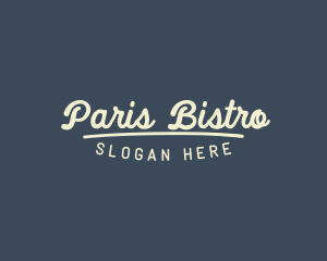 Retro Clothing Business logo design