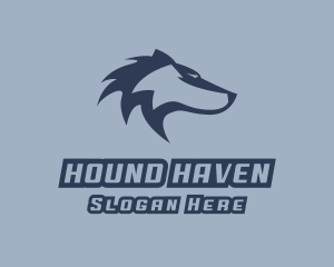 Hound - Animal Wolf Hound logo design