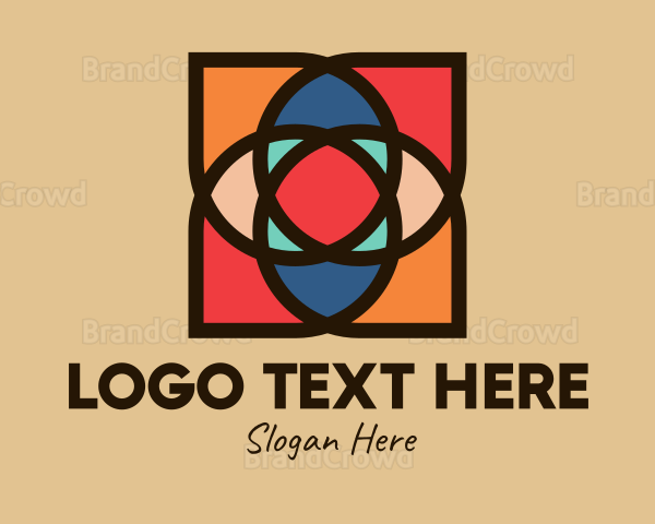 Mosaic Tile Pattern Logo