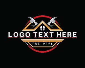 Hammer - Hammer Roof Carpentry logo design