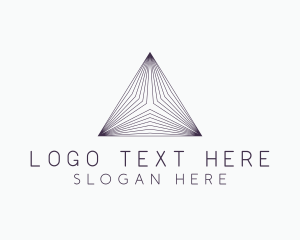 Investment - Pyramid Tech Developer logo design