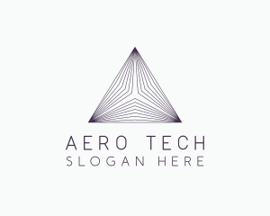 Pyramid Tech Developer logo design