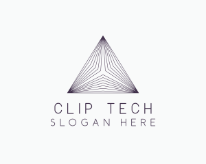 Pyramid Tech Developer logo design