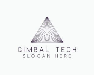 Pyramid Tech Developer logo design