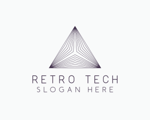 Pyramid Tech Developer logo design