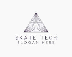 Pyramid Tech Developer logo design