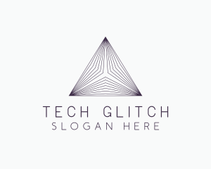 Pyramid Tech Developer logo design