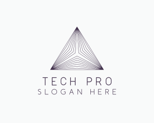 Developer - Pyramid Tech Developer logo design