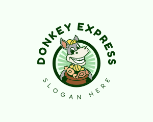 Donkey - Donkey Sweet Candies logo design