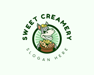 Donkey Sweet Candies logo design