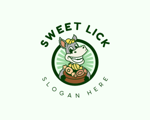 Donkey Sweet Candies logo design