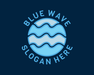 Blue Wave Software logo design