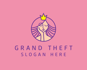 Fragrance - Beauty Crown Woman logo design