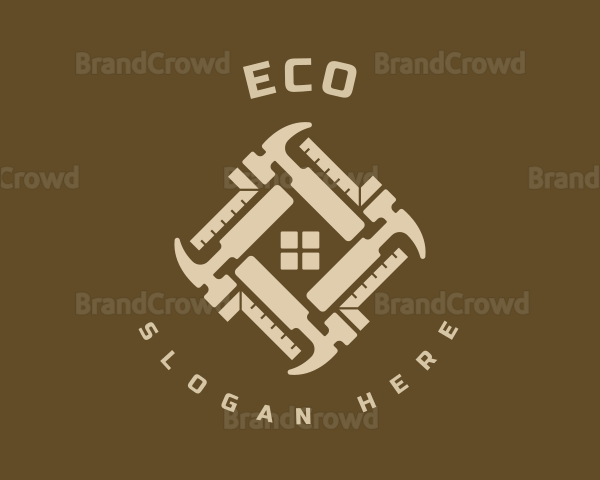 Home Carpentry Emblem Logo