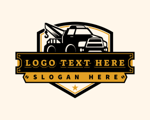 Hook - Automotive Tow Truck logo design