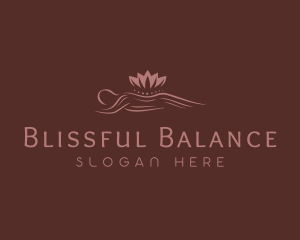 Lotus Massage Therapy Wellness logo design