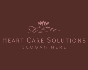 Lotus Massage Therapy Wellness logo design