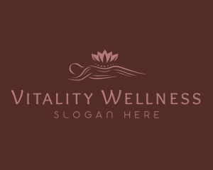 Lotus Massage Therapy Wellness logo design