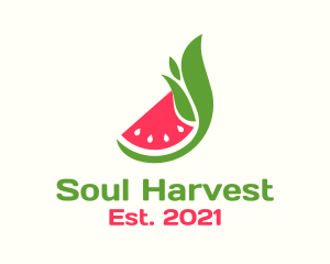 Watermelon Fruit Harvest  logo design