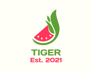 Vegetarian - Watermelon Fruit Harvest logo design