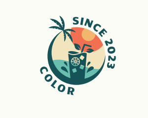Tropical - Beach Refreshment Bar logo design