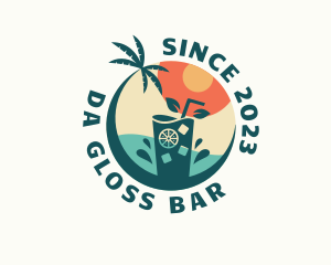 Beach Refreshment Bar logo design