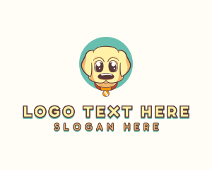 Pet Shop - Puppy Dog Veterinarian logo design