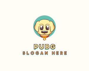 Puppy Dog Veterinarian Logo