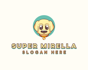 Puppy Dog Veterinarian Logo