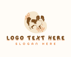 Cute Puppy Dog logo design