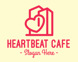Heart - Red Heart Buildings logo design