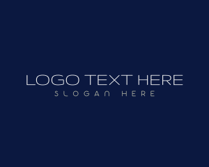 Modern Masculine Business Logo