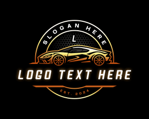 Driving - Luxury Auto Car Detailing logo design