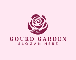 Flower Rose Wellness  logo design