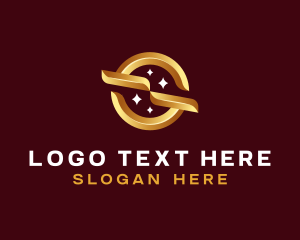 Management - Elegant Initial Letter S logo design
