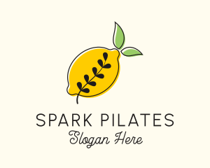 Natural Lemon Leaf Logo