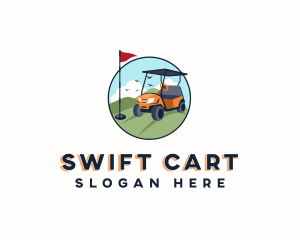 Sports Golf Cart logo design