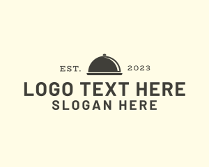 Platter - Gourmet Restaurant Wordmark logo design