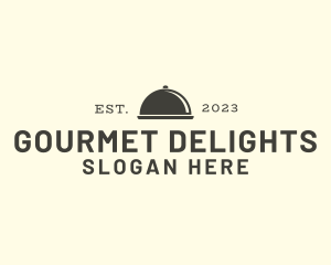 Gourmet Restaurant Wordmark logo design