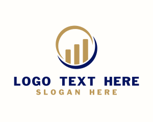 Trading - Business Investment Graph logo design