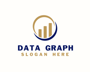 Business Investment Graph logo design