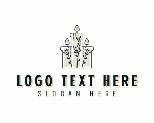 Handmade - Artisanal Candle Maker logo design