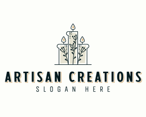 Artisanal Candle Maker logo design